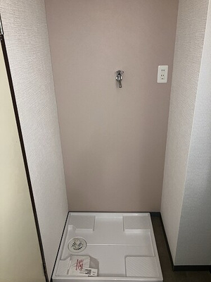 【洗面所】 | ライオンズマンション一橋学園 | 室内洗濯機置場