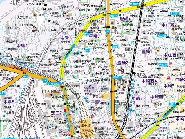 【地図】 | ヴィヴィフルヤ豊崎