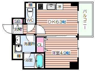 【間取り】 | ヴィヴィフルヤ豊崎