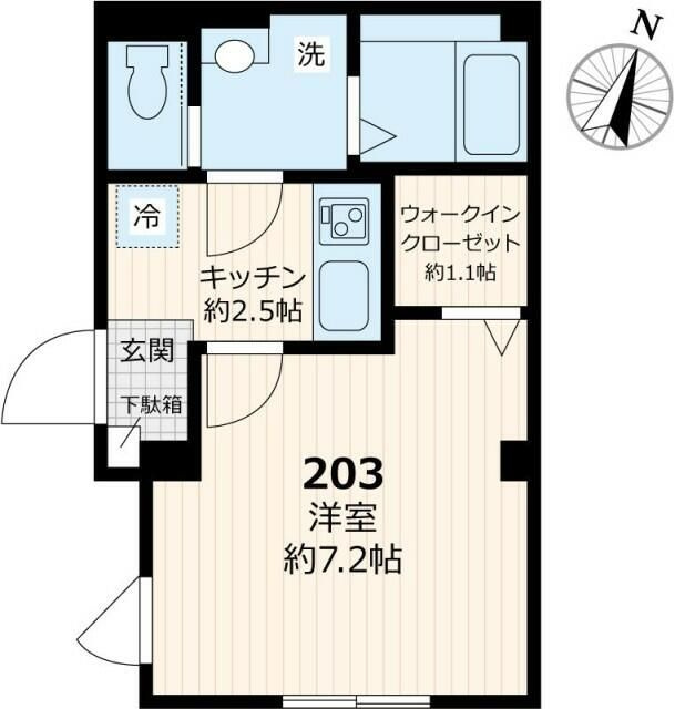 ヴィッラ　アルテの間取り