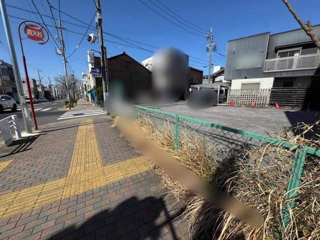 千種区千種一丁目土地の前面道路含む現地写真