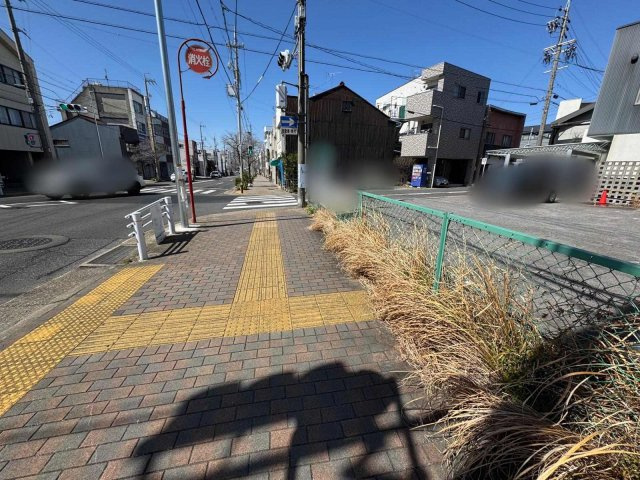 千種区千種一丁目土地の前面道路含む現地写真