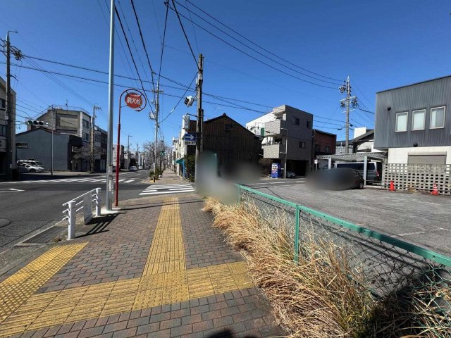千種区千種一丁目土地の前面道路含む現地写真