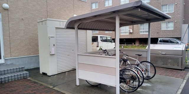 レオパレスサンシロイシのその他|駐輪場