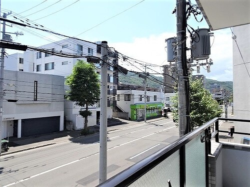 コートハウス山鼻のその他|バルコニーからの眺望
