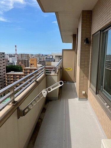 ライフプラザ北２条のバルコニー|※前回募集時／2023年7月の写真