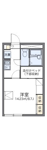 レオパレススターラポラの間取り