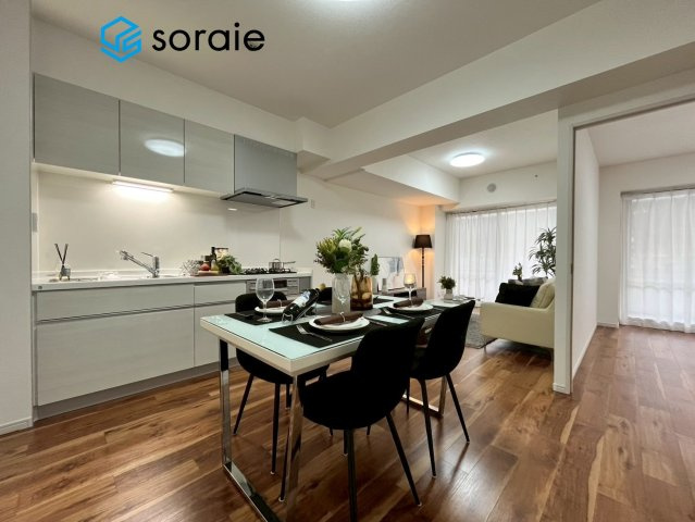 ライオンズテラス川越　中古マンションの居間・リビング|4/13　撮影