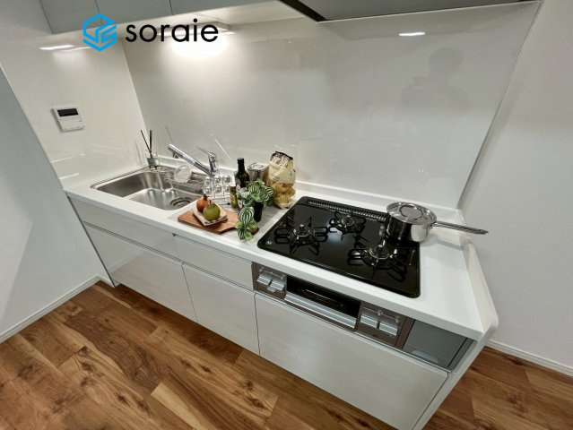 ライオンズテラス川越　中古マンションのキッチン|4/13　撮影