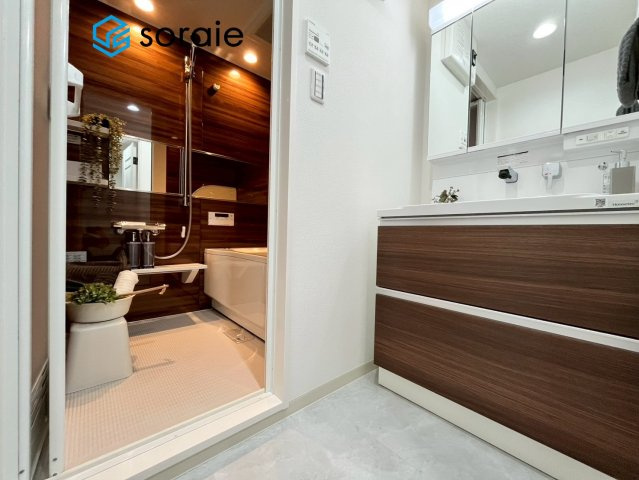 ライオンズテラス川越　中古マンションの脱衣所|4/13　撮影