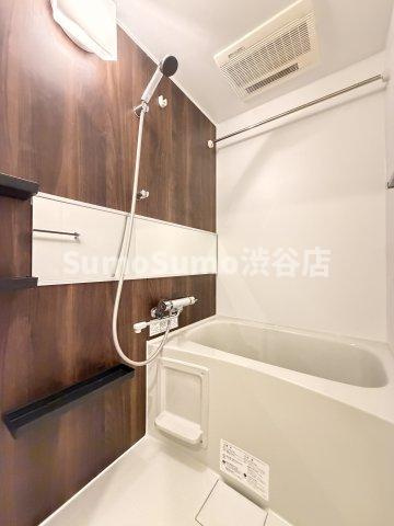 ハーモニーグラシア代々木の浴室|日々の疲れを癒すお風呂付です