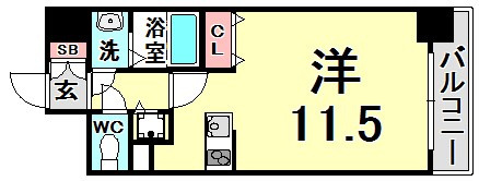 W-STYLE神戸の間取り