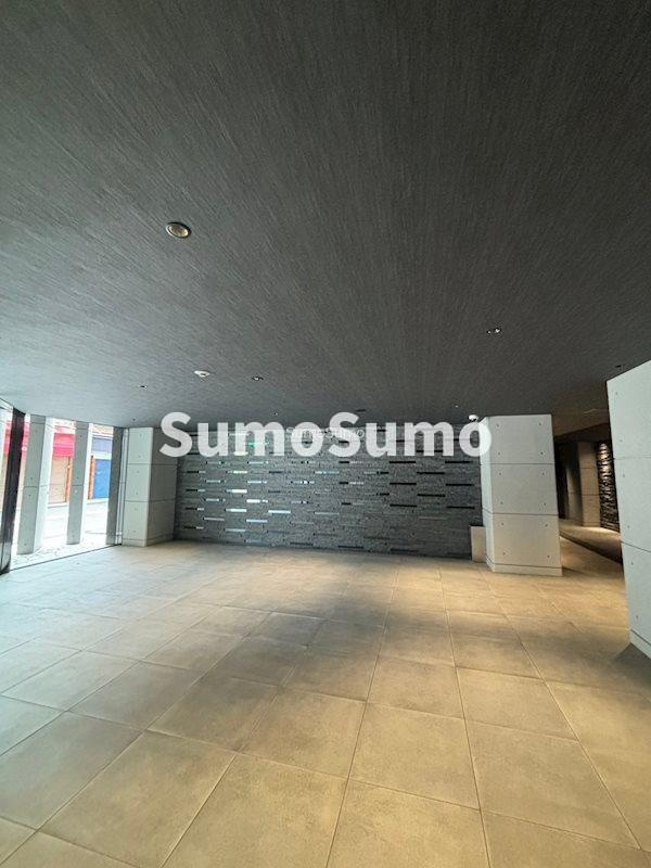 S-RESIDENCE大阪九条Northのロビー|落ち着いたロビーです