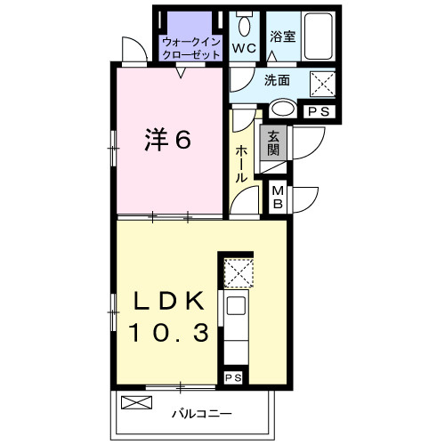 【間取り】 | アンダンテ郡津