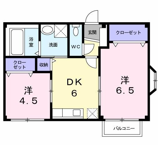 【間取り】 | フィオーレ長行西