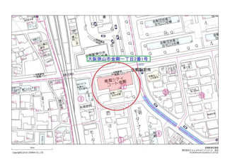 【地図】 | 南海シティコート金剛