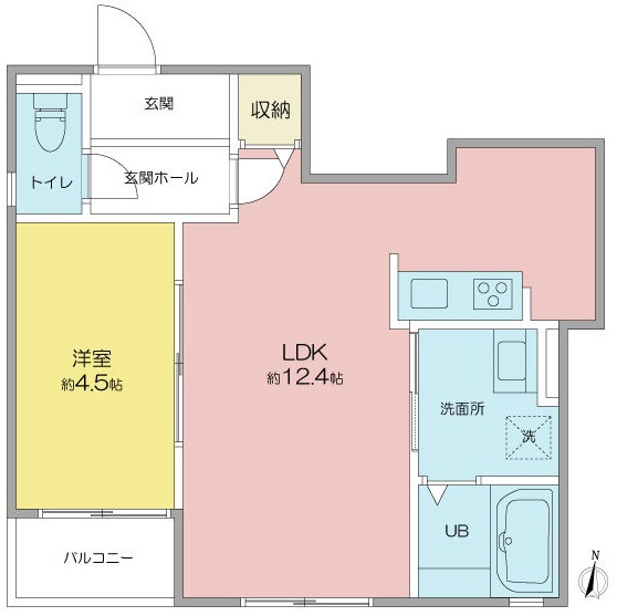 ＶＩＬＬＡ桜山の間取り