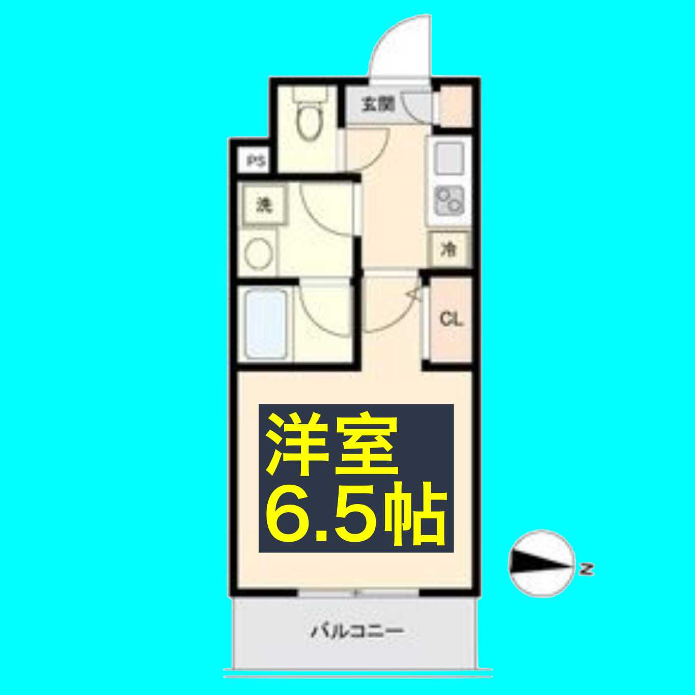 CAVANA新栄の間取り