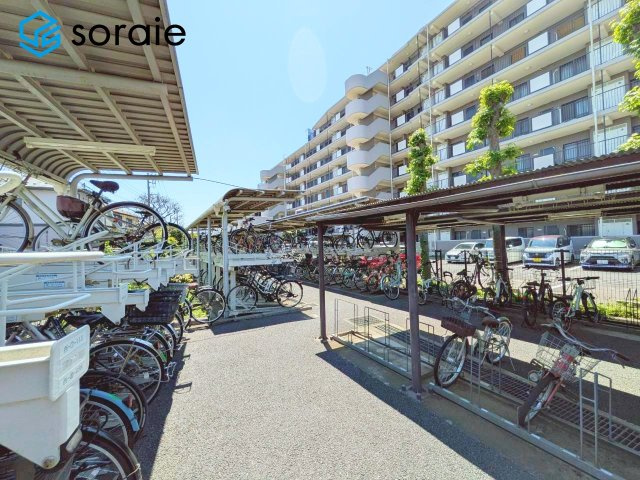 エステ・スクエア新所沢　中古マンションの駐輪場|2026/5/17撮影