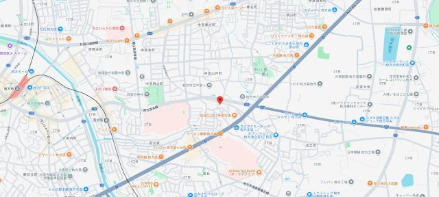 29日(土)30日(日)現地ご見学可能！　枚方市松丘町　限定1邸の地図