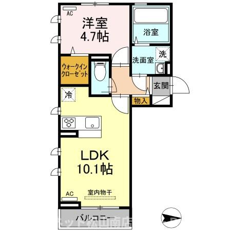 【間取り】 | カトレアⅢ