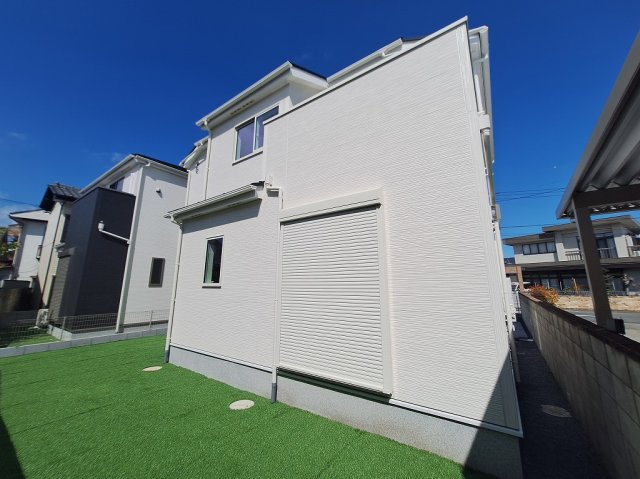 リナージュ高崎石原町24-1期 2号棟の外観|現地撮影