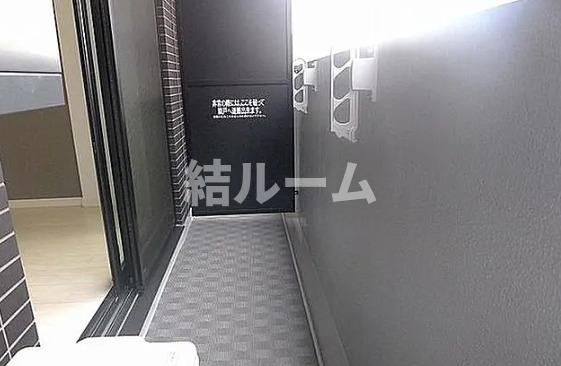北区滝野川７丁目の賃貸マンションのバルコニー