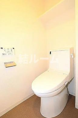 北区滝野川７丁目の賃貸マンションのトイレ|別号室参考写真