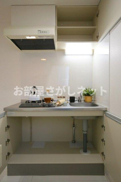 小石川フィエルテ【おとり物件なし】#学生・社会人にオススメ！初期費用分割払いOK！のキッチン|※家具・家電・小物はイメージです