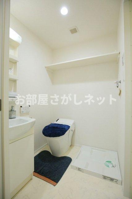 小石川フィエルテ【おとり物件なし】#学生・社会人にオススメ！初期費用分割払いOK！の洗面所|※家具・家電・小物はイメージです