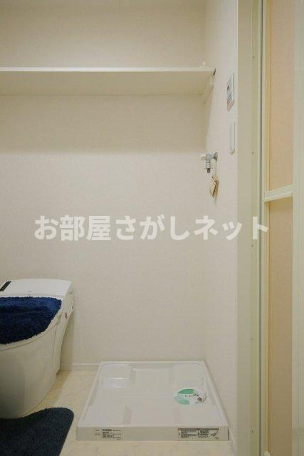 小石川フィエルテ【おとり物件なし】#学生・社会人にオススメ！初期費用分割払いOK！の設備|室内洗濯機置場※家具・家電・小物はイメージです