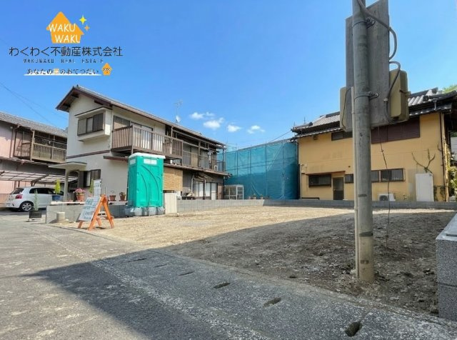 藤枝市若王子7期／の前面道路含む現地写真