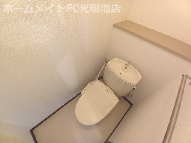 エクセレート府中B棟のトイレ