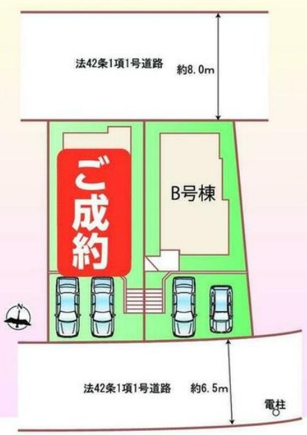 神戸市西区糀台3丁目の区画図