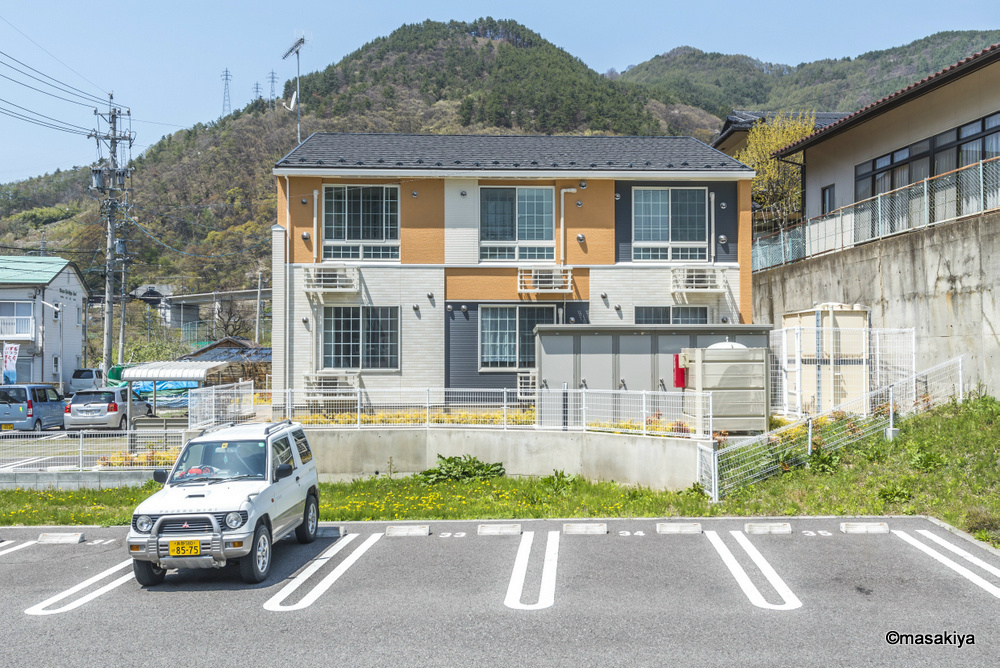 ガーデンハウス朝日山　Eの外観