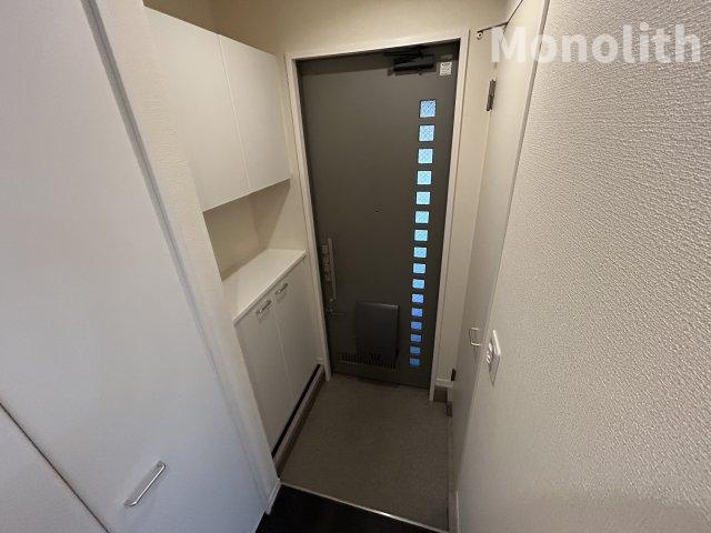 カーサミーアⅡA棟の玄関