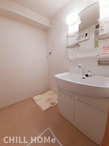 ポラリス１号館の洗面所|当社、チルホームのHPもご覧ください(^^)/物件情報多数♪