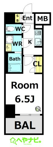 【間取り】 | S-RESIDENCE名駅北alesia(アレシア)