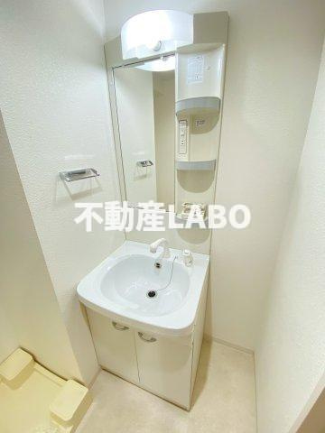 エグゼ天王寺Ⅱの洗面所