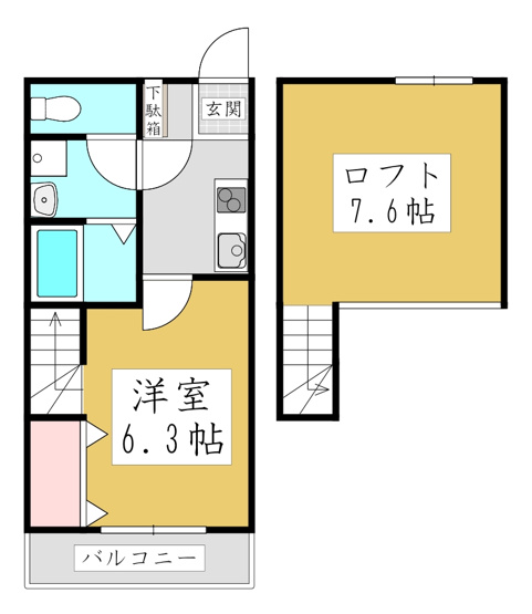 【間取り】 | Duo Court西川口