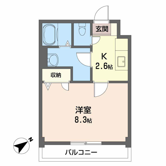 【間取り】 | ＪＲＢハイツふしの
