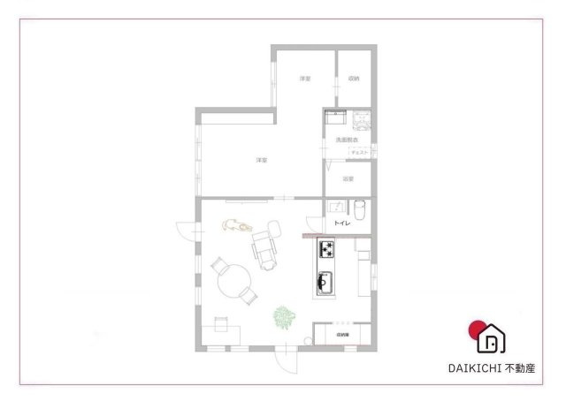 【間取り】 | 児玉郡上里町大字七本木　中古戸建