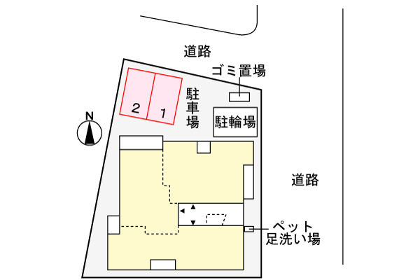 パル茨木の区画図|イメージ写真