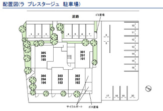 【区画図】 | ラ　プレスタ―ジュ