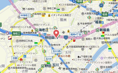 【地図】 | アルグラッド野田阪神