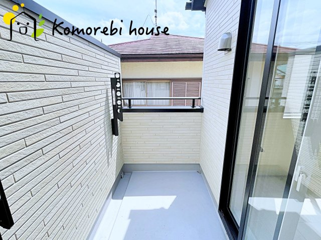 さいたま市見沼区東大宮3丁目　3期　新築一戸建て　ブルーミングガーデン　01のバルコニー|26.5.7　撮影済み