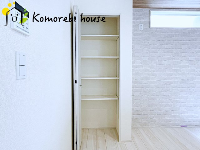 さいたま市見沼区東大宮3丁目　3期　新築一戸建て　ブルーミングガーデン　01の収納|26.5.7　撮影済み