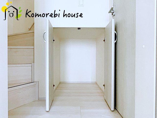 さいたま市見沼区東大宮3丁目　3期　新築一戸建て　ブルーミングガーデン　01の収納|26.5.7　撮影済み