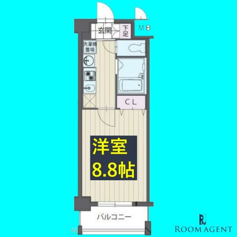 パルティール覚王山の間取り