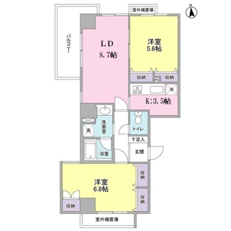 【間取り】 | グランドゥール広尾 | グランドゥール広尾